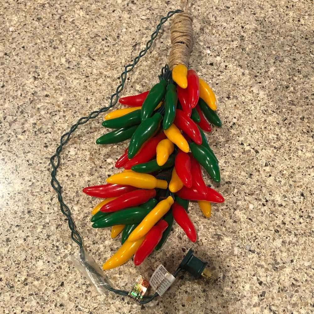 Chili Pepper String Lights For Kitchen or Bar